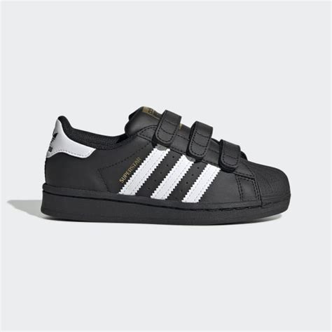 adidas superstar wit met klitteband|Adidas Superstar schoenen.